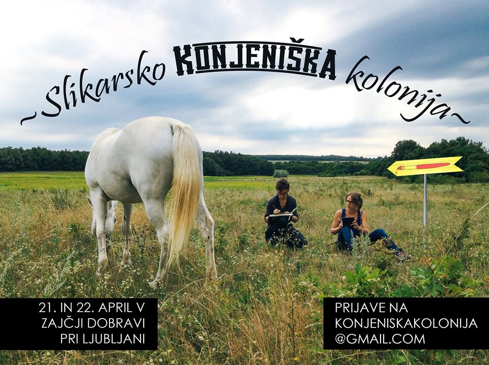 slikarsko konjeniška kolonija